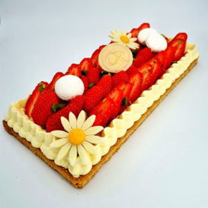 Entremet La Tarte aux Fraises - Christophe Rhedon