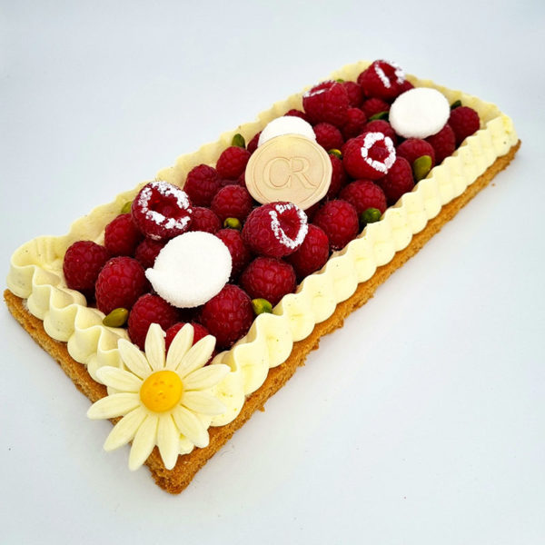 Entremet La Tarte aux Framboises - Christophe Rhedon