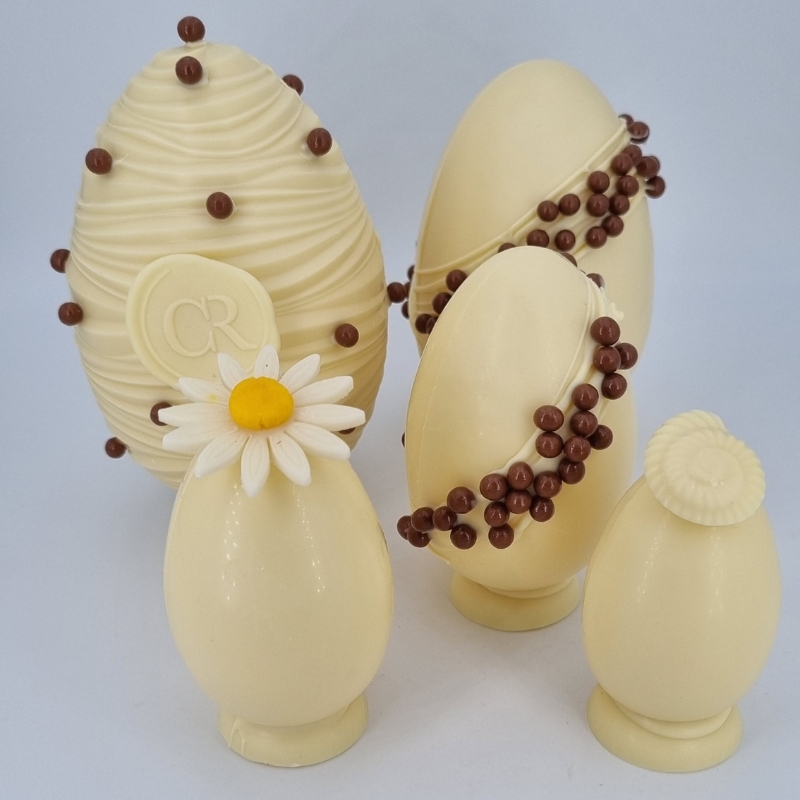 oeufs de paques - chocolat blanc