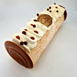 Bûche Vanille caramel - Christophe Rhedon